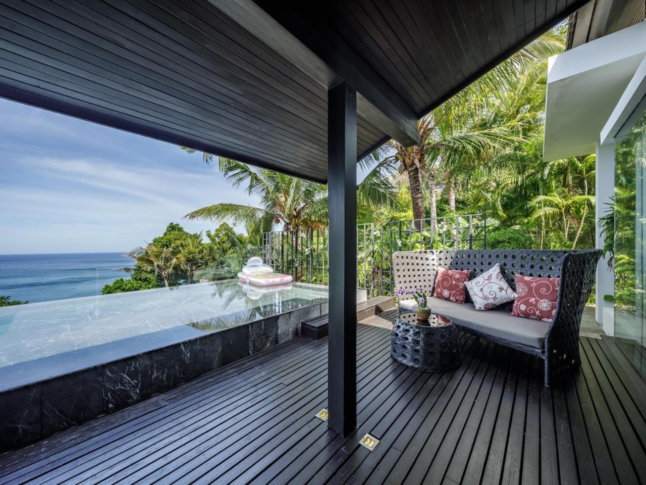 Villa Yang, Private Oceanfront Villa, Pantai Kamala Luaran gambar